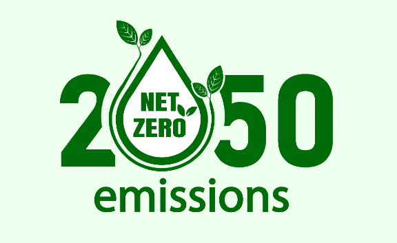 Net Zero By 2050 logo