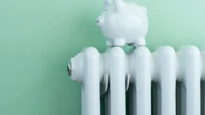 Piggy Bank On Radiator