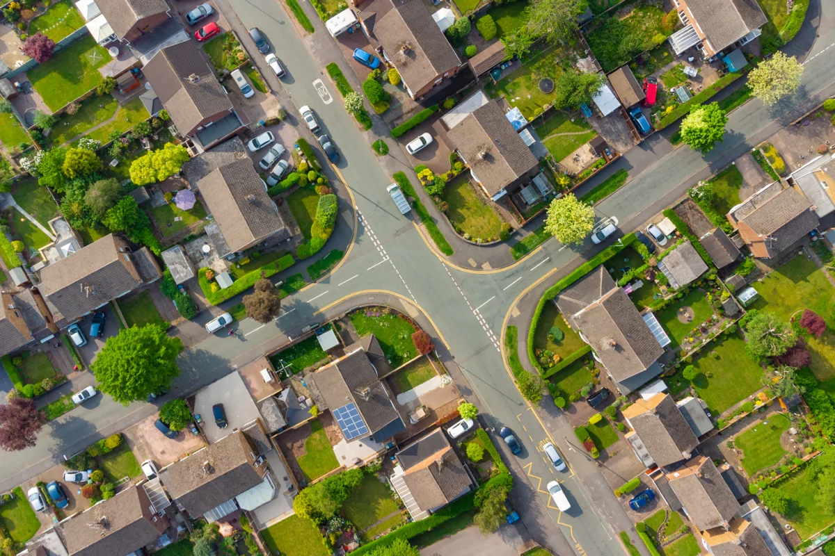 Aerial Housing Estate